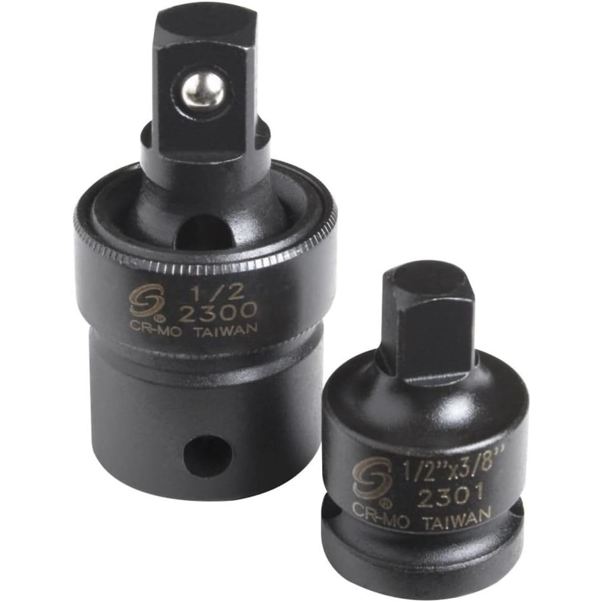Sunex Tools Impact Universal Joint and Adapter Set — 2 Pcs, 1/2in. Size, Model# 2300SE